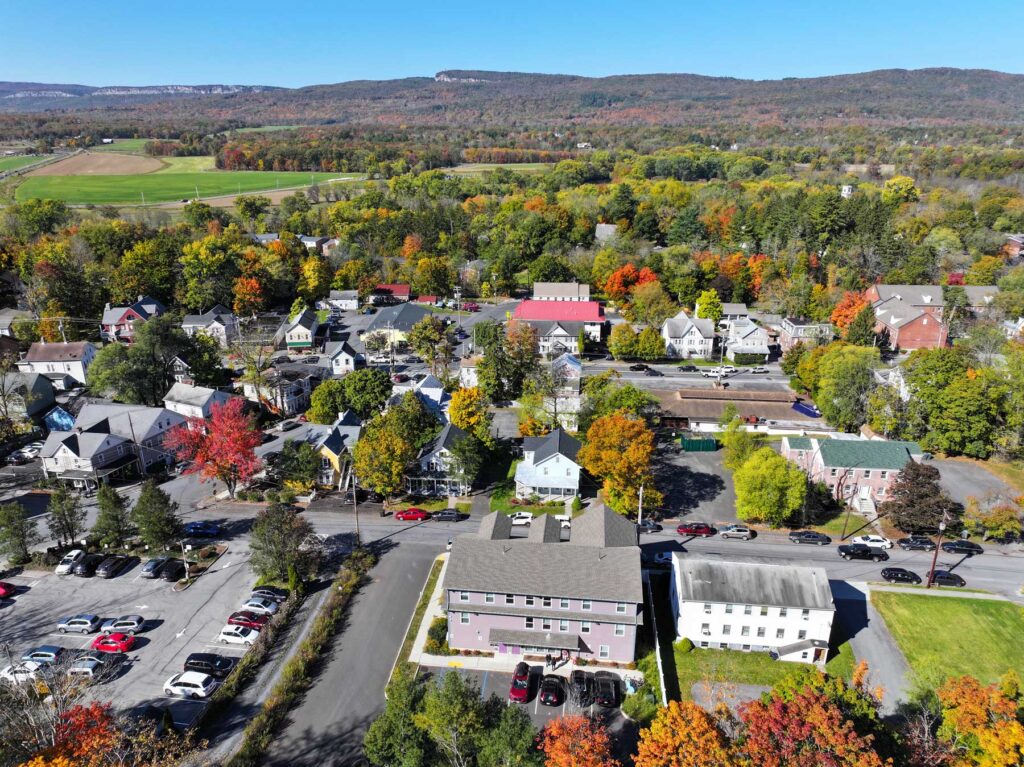 Church-Street-New-Paltz-3 Aerial View of Church Street Building in New Paltz NY
