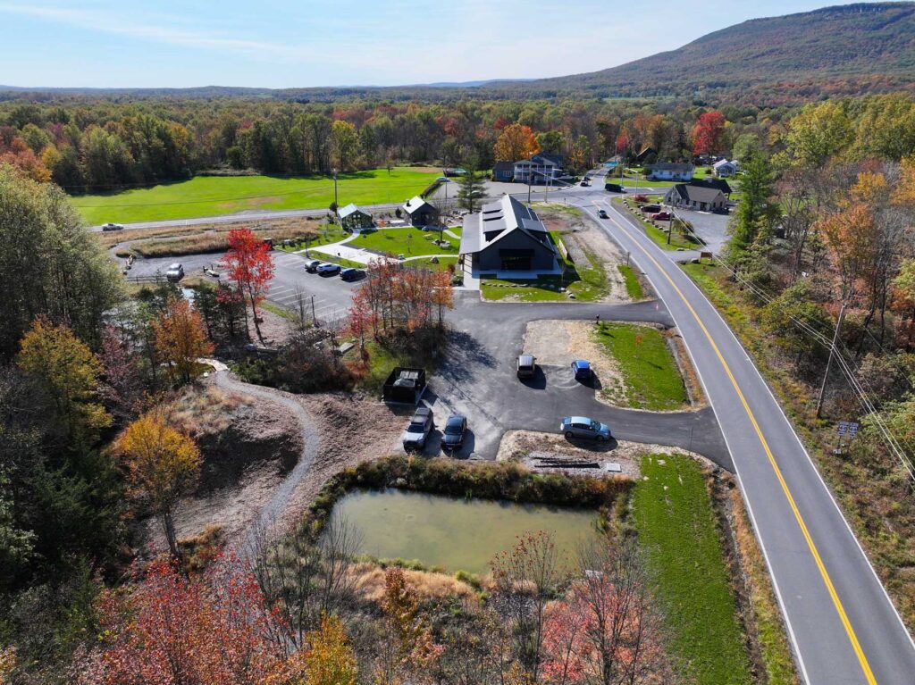 Aerial View of Full Circle, Gardiner NY