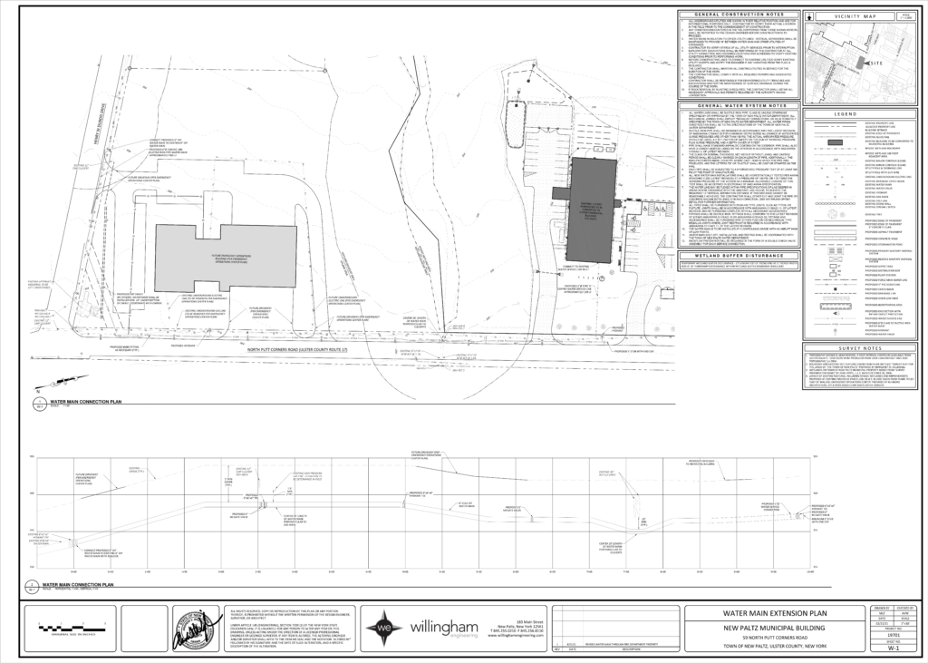 NewPaltzCourt_PoliceStation Town of New Paltz Court / Police Station plans