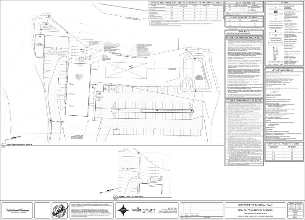 NewPaltzCourt_PoliceStation-Plan-3 Town of New Paltz Court / Police Station plans