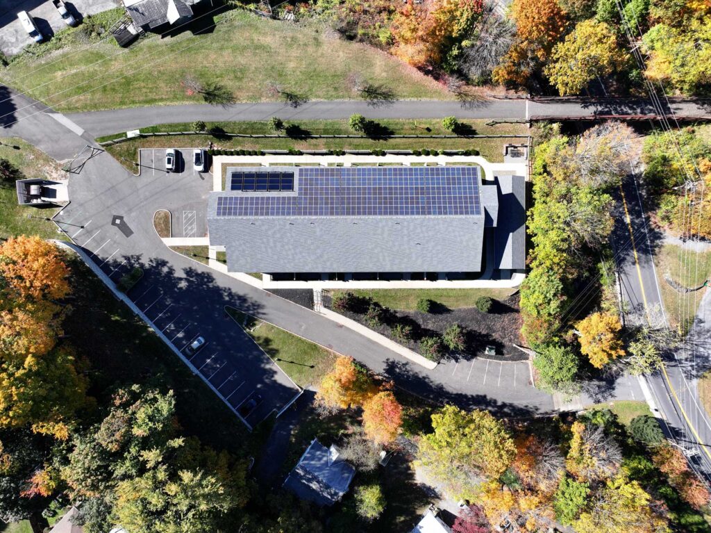 WallkillTownCenter Aerial View High Bridge Place, Highland