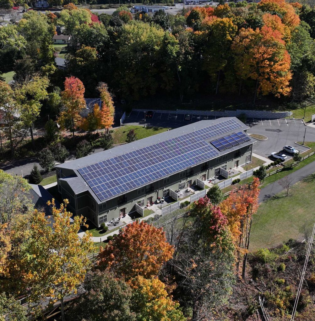 Aerial View High Bridge Place, Highland