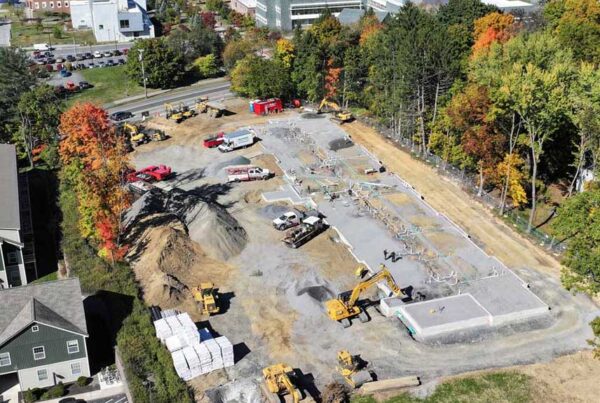 harmony hall building site