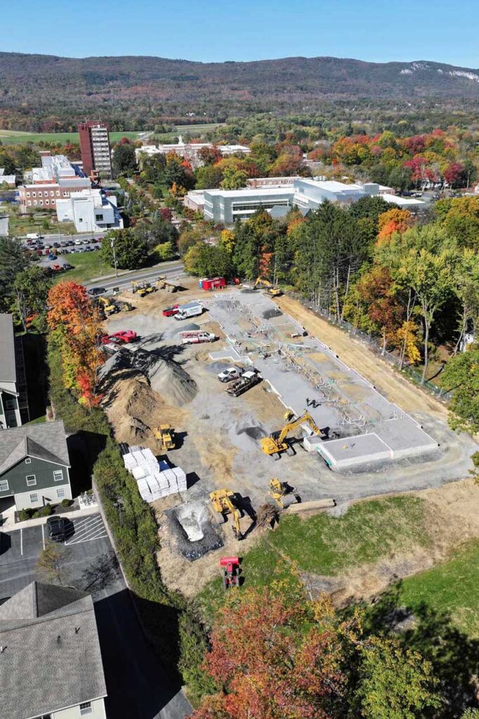 harmony hall building site