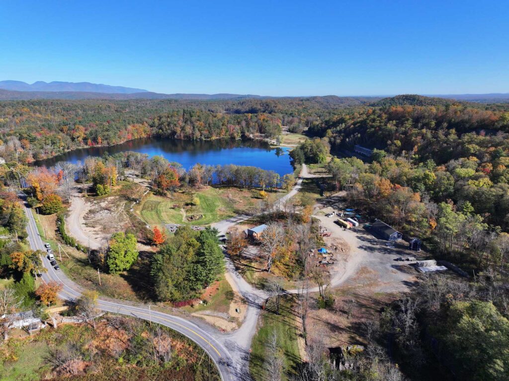 Aerial View of Williams Lake Project, Rosendale NY