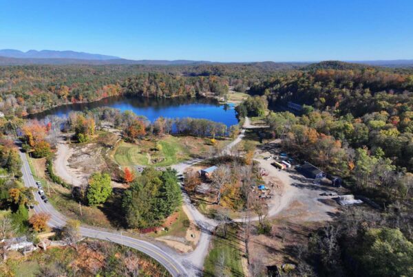 Aerial View of Williams Lake Project, Rosendale NY